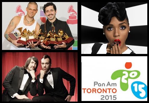 Grandes estrellas de la música para Toronto 2015