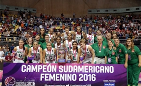 Brasil mantiene hegemonía plena en el cesto femenino sudamericano