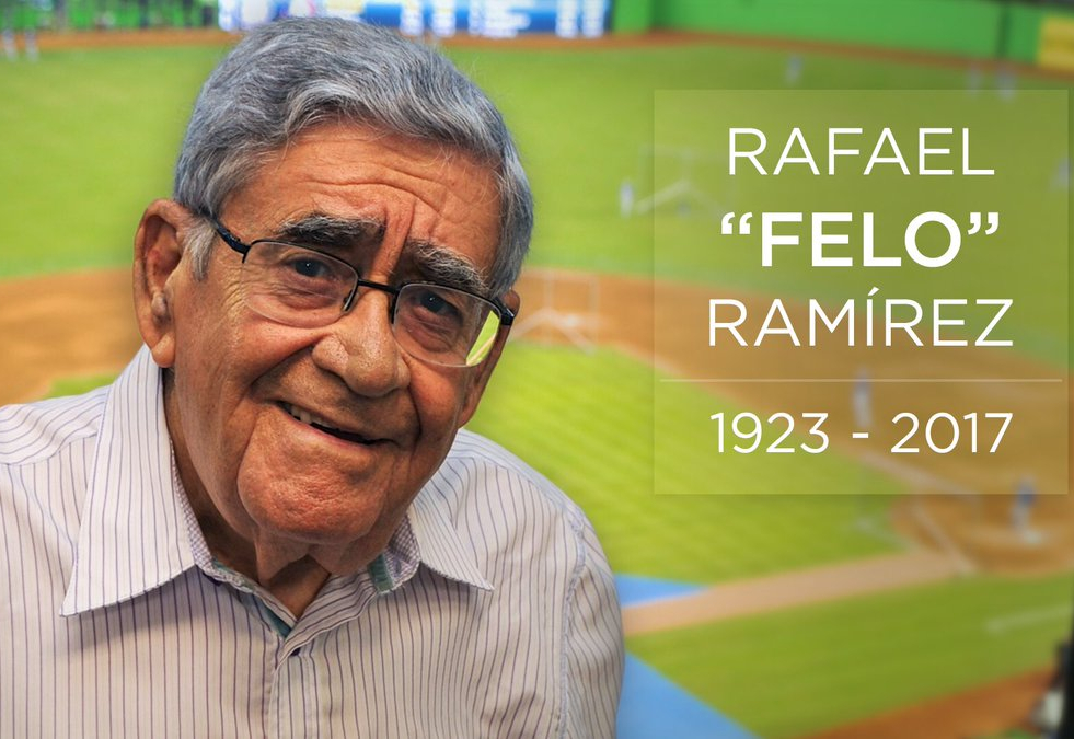 Fallece Rafael “Felo” Ramírez, la voz del Béisbol en América