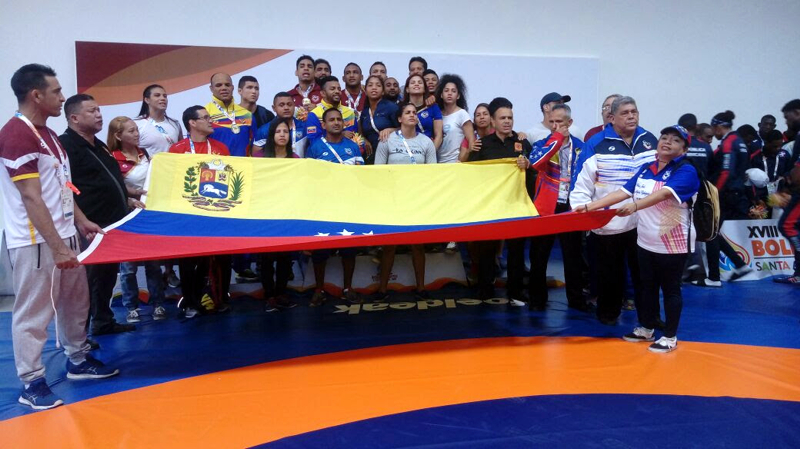 Venezuela, campeón absoluto de la lucha en los Juegos Bolivarianos