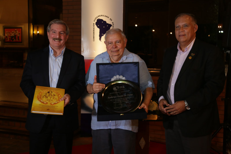 La Confederación Sudamericana de Atletismo homenajeada en Asunción