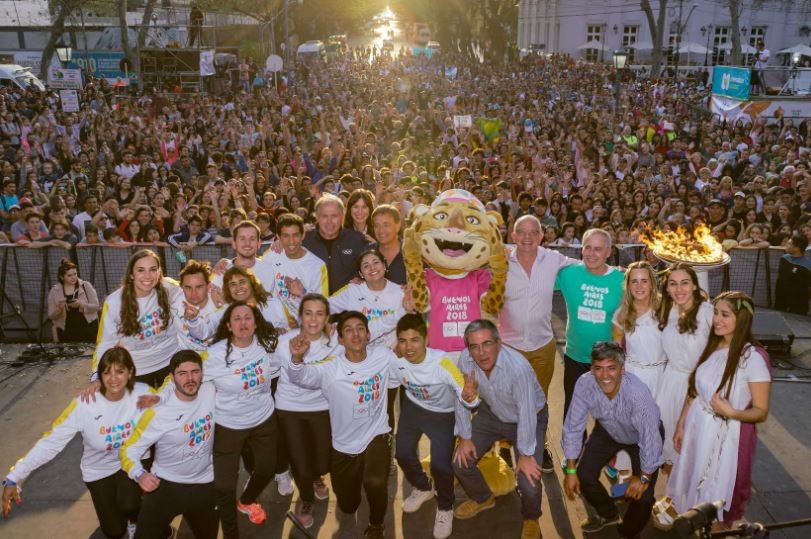 El Fuego Olímpico ilumina las calles argentinas – Cuarta parte