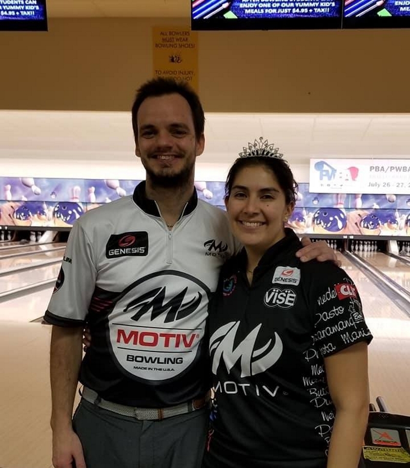 María José Rodríguez, campeona del  Texas State USBC Queens de bowling