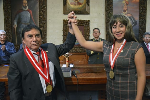 Por primera vez en el Perú una mujer asume presidencia de filial