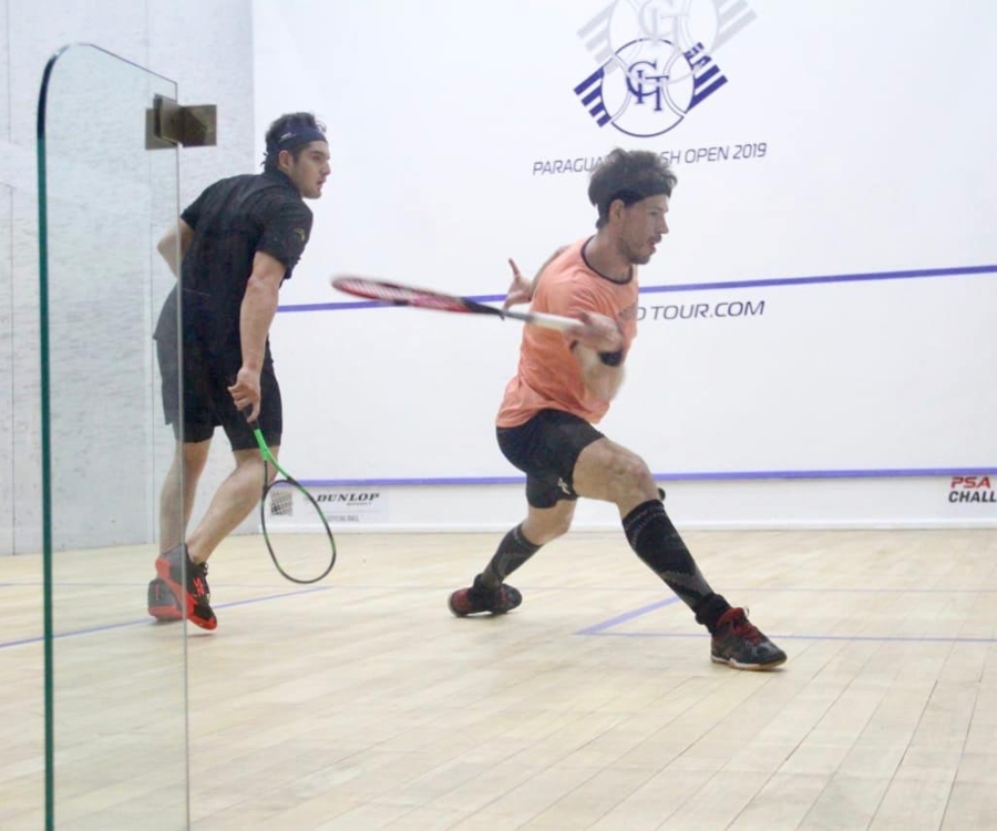 Segundo título de argentino Pezzota en el “Paraguay Open de Squash”