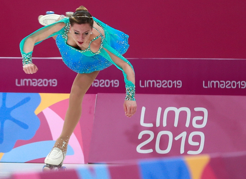 Las primeras medallas de oro para  Argentina y Brasil fueron en patinaje artístico