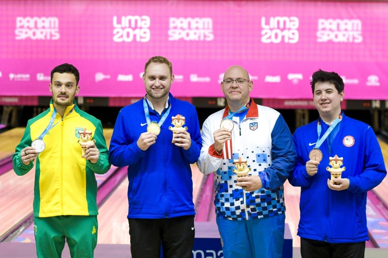 Campeão Pan-Americano perde o posto por um pino e conquista a medalhe prata