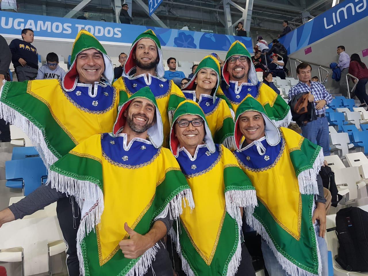 Torcida brasileira organizada   nos jogos Pan-Americanos