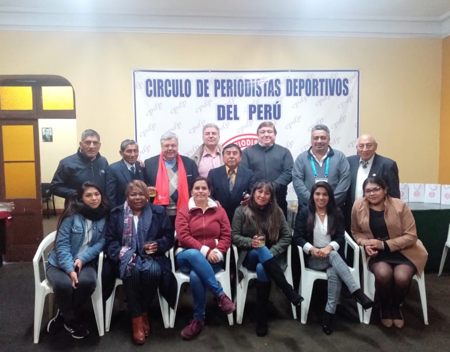 Círculo de Periodistas Deportivos   del Perú homenajeó a AIPS América