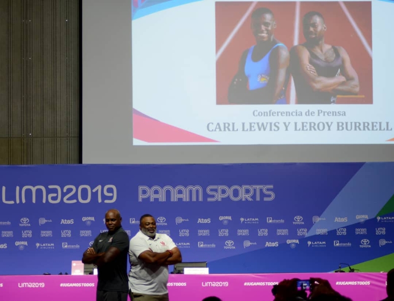 El legendario Carl Lewis dijo en  Lima que quiere vivir 100 años