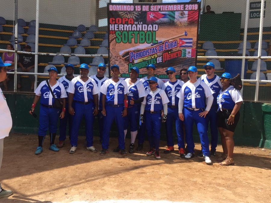 Histórico encuentro entre periodistas  deportivos de Cuba y México