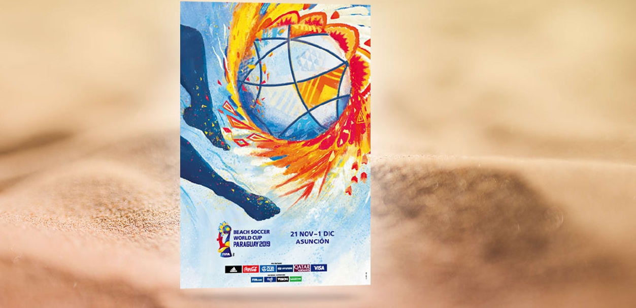 Presentan el póster oficial de la Copa  Mundial de Beach Soccer de la FIFA