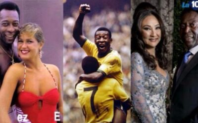 PELÉ : TRES COPAS, TRES MATRIMONIOS Y SIETE HIJOS