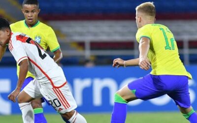 Brasil goleó y Colombia empató en Suramericano Sub 20