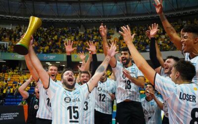 Histórico triunfo de Argentina en voleibol suramericano