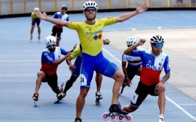 UN PATINADOR CON 14 TÍTULOS MUNDIALES, ES EL DEPORTISTA DEL AÑO ACORD COLOMBIA 2023.