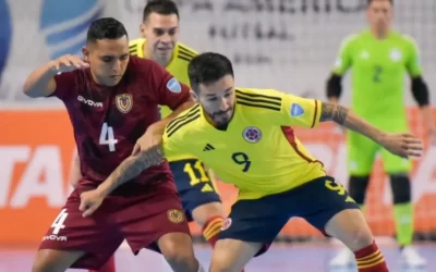 FUTSAL: Argentina, Brasil y Colombia, invictos en Copa América