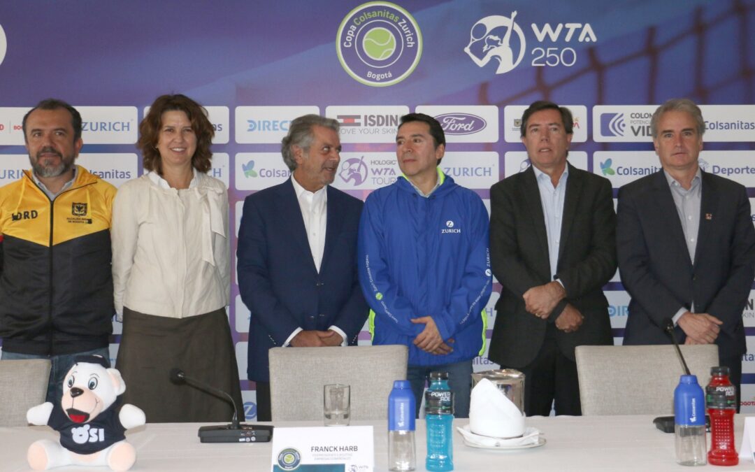 Tenis internacional en Bogotá con el WTA250 Copa Colsánitas Zurich / Y luego la Billie Jean King