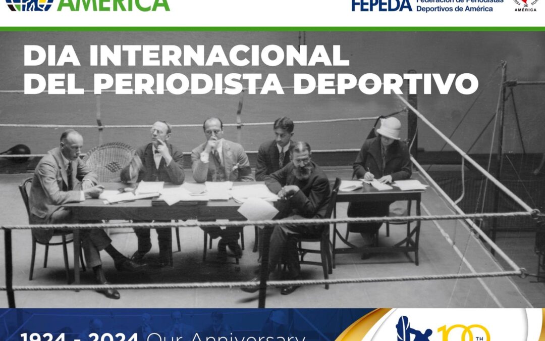 Feliz Día Mundial del Periodista Deportivo! Fuerte abrazo para todos!