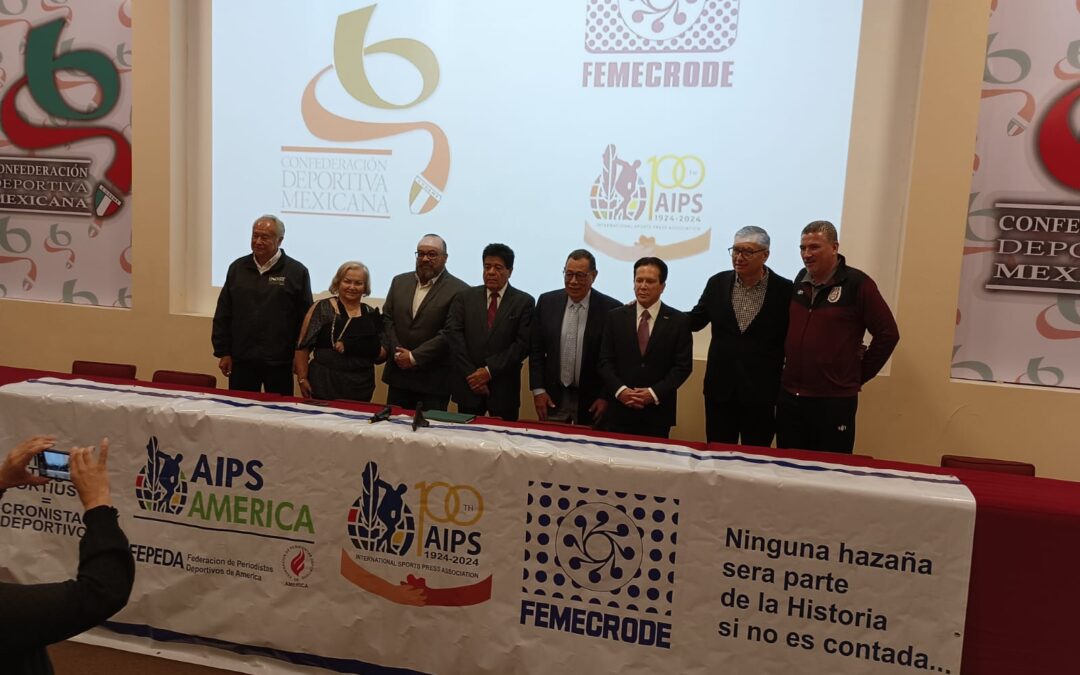 Celebración centenario Asociación Internacional de la Prensa Deportiva AIPS