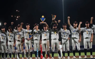 Japón es el rey mundial del béisbol Sub 15