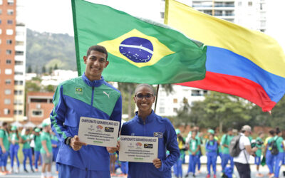 Brasil y Colombia lucieron en Suramericano atlético